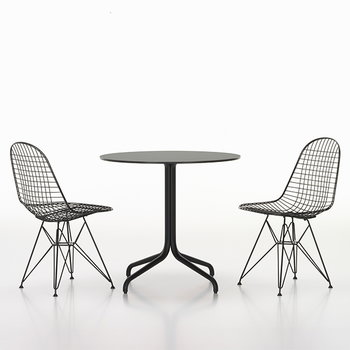 Vitra Wire Chair DKR, musta