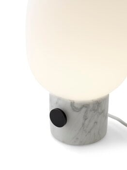 Audo Copenhagen Lampe de table JWDA, grand modèle, marbre blanc