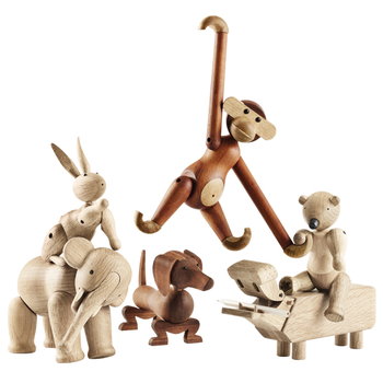 Wooden Monkey, small, teak