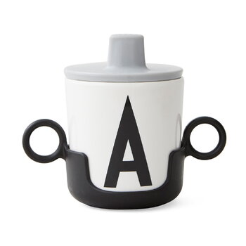 Design Letters Handle for kids cup, black