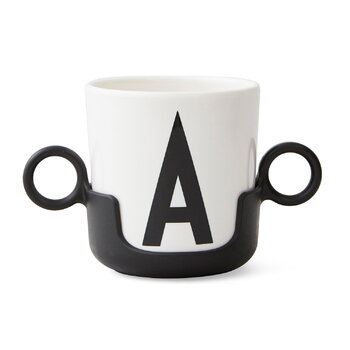 Design Letters Handle for kids cup, black