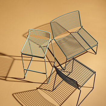 Hee lounge chair, rust