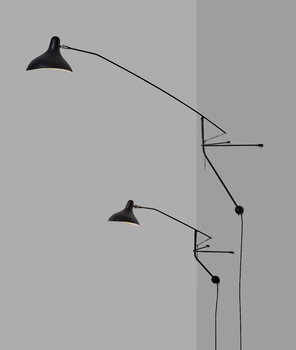 DCWéditions Mantis BS2 Mini vägglampa, svart