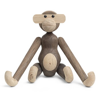 Wooden Monkey, small, smoked oak