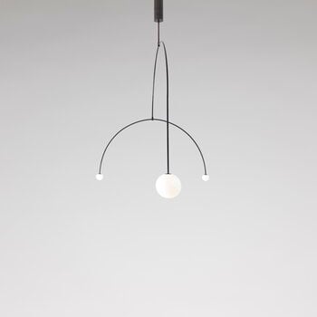 Michael Anastassiades Mobile Chandelier 9 riippuvalaisin, musta patinoitu messinki, tuotteen lisäkuva