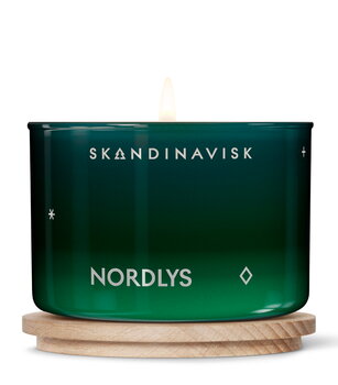 Skandinavisk Tuoksukynttilä kannella, NORDLYS, 90 g