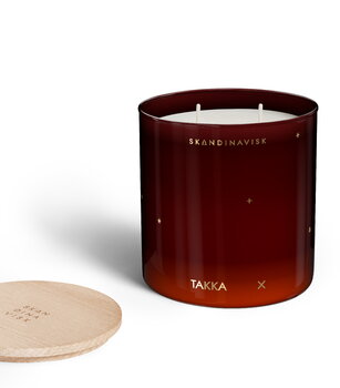 Skandinavisk Scented candle with lid, TAKKA, 2-wick, extra image