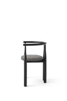 New Works Bukowski stol, svart - Pur Lin 080