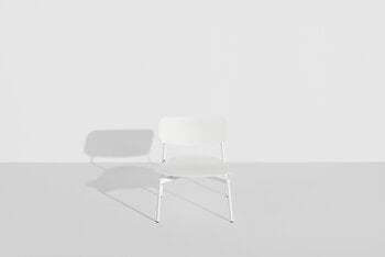 Petite Friture Fauteuil lounge Fromme, blanc