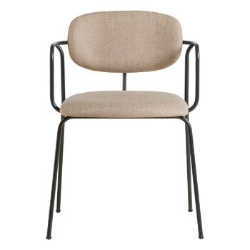 Woud Frame stol, svart - beige Davis Sawana 17