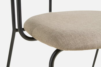 Woud Frame chair, black - beige Davis Sawana 17