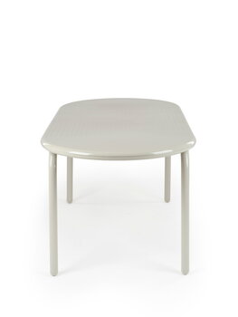 Tom Dixon Groove Obround ruokapöytä, putty, tuotteen lisäkuva