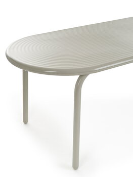 Tom Dixon Groove Obround ruokapöytä, putty, tuotteen lisäkuva