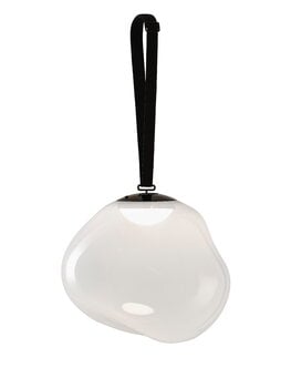 Tom Dixon Lampada portatile Melt, grande, opale - nero, immagine extra