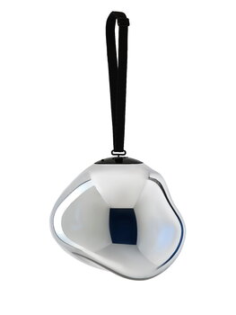 Tom Dixon Lampada portatile Melt, grande, argento - nero, immagine extra