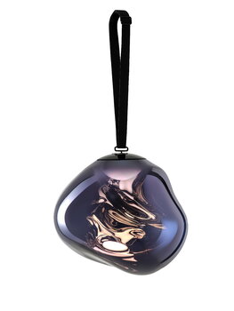 Tom Dixon Lampada portatile Melt, grande, fumo - nero, immagine extra