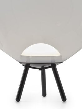 Tom Dixon Lampada portatile Melt, grande, opale - nero, immagine extra