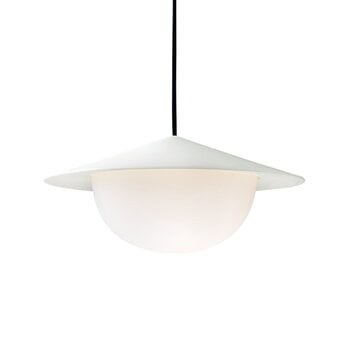 AGO Alley pendant, integrated LED, small, egg white