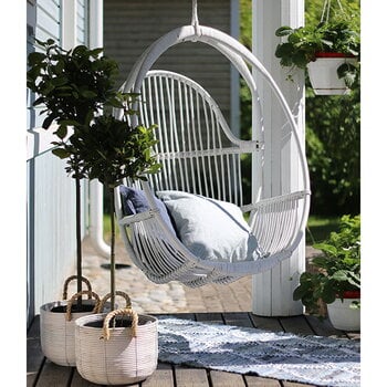 Parolan Rottinki Aulis hanging chair, classic, white