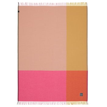 Vitra Colour Block blanket, pink - beige