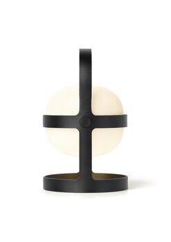 Rosendahl Lampe de table portable Soft Spot Solar, 18,5 cm, noir