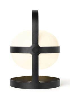 Rosendahl Lampada da tavolo portatile Soft Spot Solar, 34 cm, nera