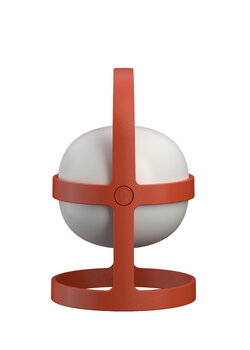 Rosendahl Soft Spot Solar Circular portable table lamp, 25 cm, terracotta