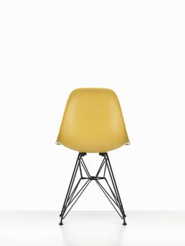 Vitra Eames DSR stol, fiberglas, ljus ockra - basic dark