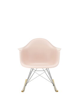 Vitra Eames RAR rocking chair, pale rose - chrome - maple