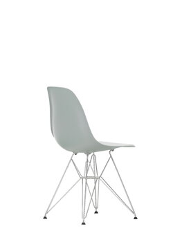 Vitra Eames DSR tuoli, light grey - kromi