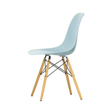 Vitra Eames DSW chair, ice grey - maple