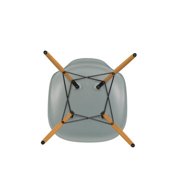 Vitra Chaise Eames DSW, gris clair - érable