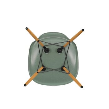 Vitra Eames DSW Fiberglass tuoli, sea foam green - vaahtera