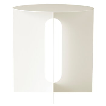Audo Copenhagen Tavolino Androgyne, 40 cm, bianco