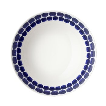 Arabia 24h Tuokio deep plate, 18 cm, cobalt blue