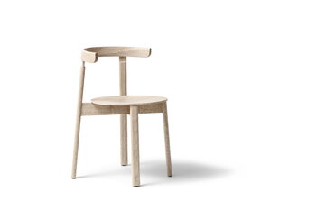 Form & Refine Lunar chair, white oiled oak