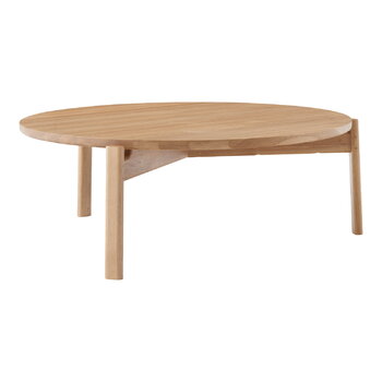 Audo Copenhagen Passage lounge table, 90 cm, oak