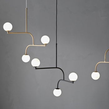 Pholc Mobil 70 pendant, brass