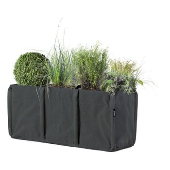 Bacsac Baclong 3 fabric planter, 110 L, black grey