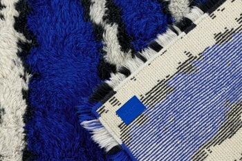 Hem Monster rug, 250 x 350 cm, ultramarine blue - off white