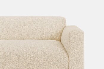 Hem Koti 2-istuttava sohva, luonnonvalkoinen buklee