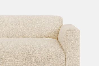 Hem Koti 3-istuttava sohva, luonnonvalkoinen buklee