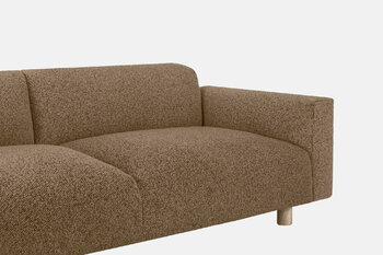 Hem Koti 3-sits soffa, brun bouclé