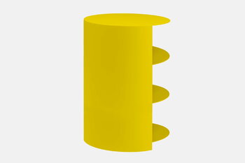Hem Hide pedestal, sulfur yellow
