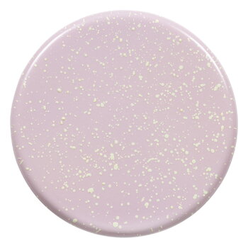 Hem Last stool, lilac - white splatter