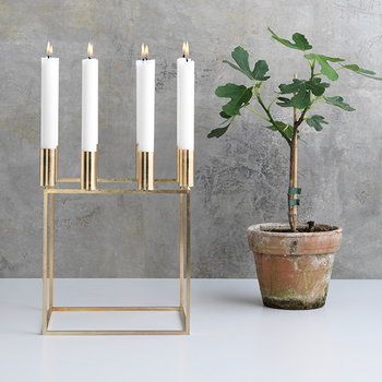 Audo Copenhagen Candele, set di 16, bianche