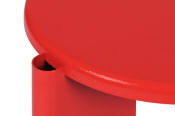 Hem Lolly side table, traffic red