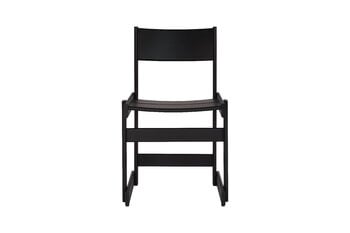 Hem Bullnose chair, black