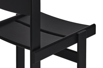 Hem Sessel Bullnose, schwarz