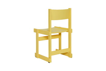 Hem Bullnose chair, yellow